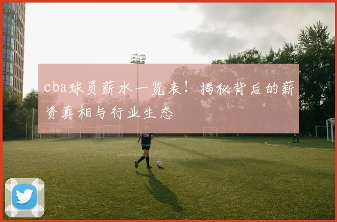 cba球员薪水一览表！揭秘背后的薪资真相与行业生态